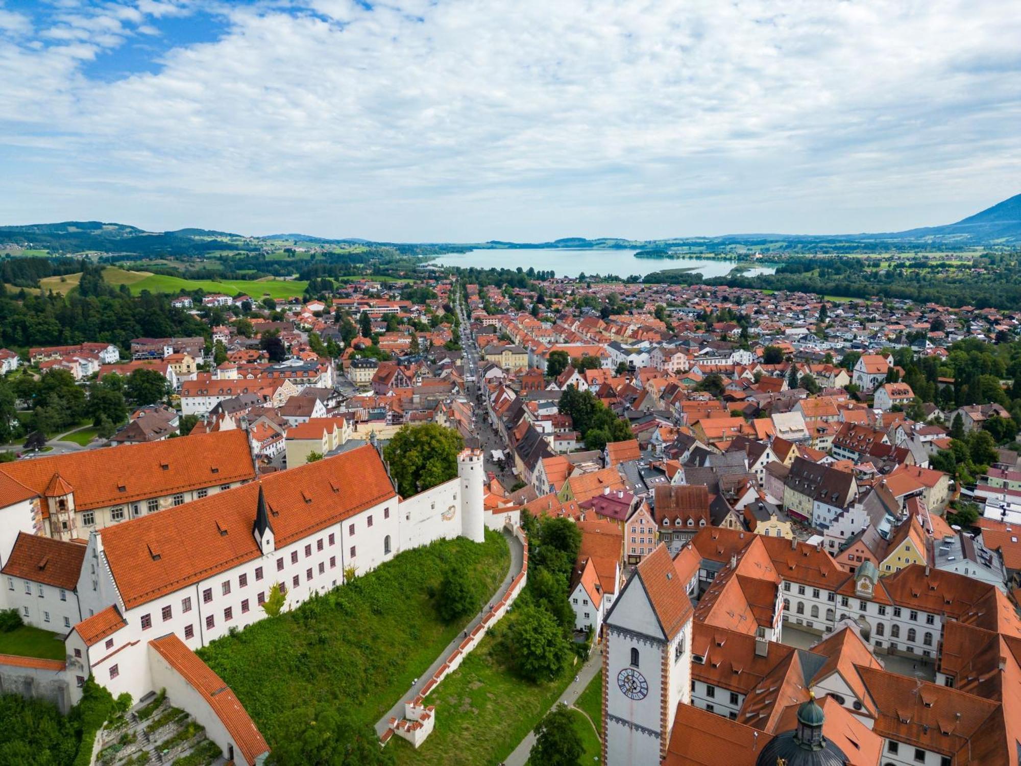 Ferienwohnung Herzstueck Im Haus Schlossblick Füssen Exteriér fotografie